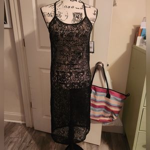 Nwt Volcan Times Now Midi Lace Dress size Small